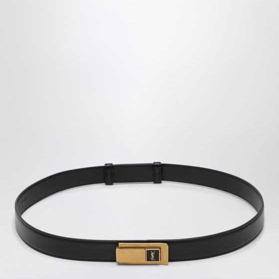 Saint Laurent Black belt with Charniere buckle