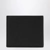 Balenciaga Black grained leather card holder with logo