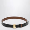 Burberry Reversible TB leather belt in black and tan