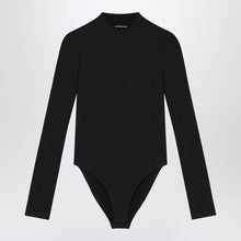  Balenciaga Black nylon bodysuit
