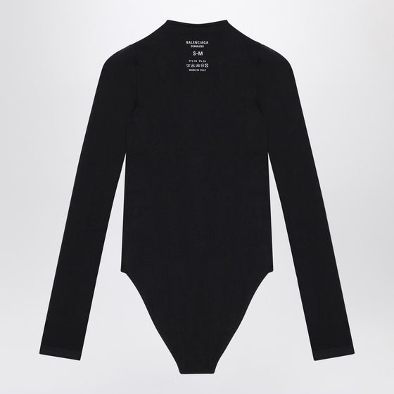 Balenciaga Black nylon bodysuit