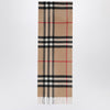 Burberry Cashmere scarf with Check motif