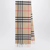 Burberry Cashmere scarf with Check motif