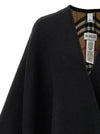 Burberry Fringed Cape