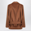 Saint Laurent Camel wool short coat