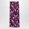 Balenciaga Long pleated floral skirt