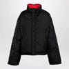 Balenciaga Reversible red and black down jacket in technical twill
