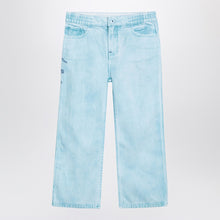  Burberry Light blue denim jeans with EKD