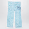 Burberry Light blue denim jeans with EKD