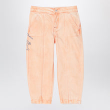  Burberry Light pink denim jeans with EKD