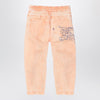 Burberry Light pink denim jeans with EKD
