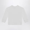 Burberry White sweatshirt with logo print