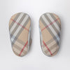 Burberry Check motif Mary Jane ballet flats in cotton