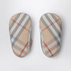 Burberry Check motif Mary Jane ballet flats in cotton