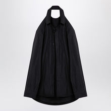  Balenciaga Black suspended shirt effect dress