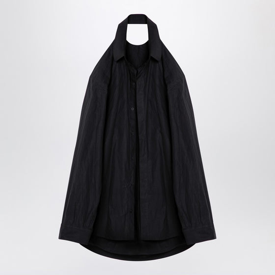Balenciaga Black suspended shirt effect dress