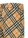 Burberry Check Silk Bermuda Shorts