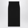 Saint Laurent Black wool pencil skirt