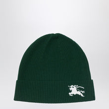  Burberry Dark green wool bonnet