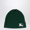 Burberry Dark green wool bonnet