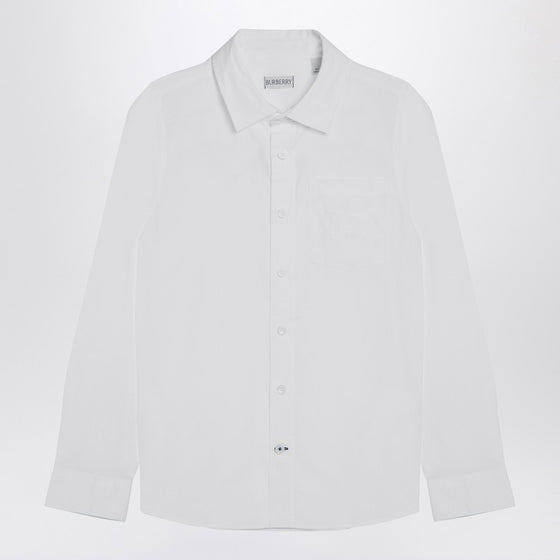 Burberry White cotton shirt