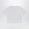 Burberry White crew-neck T-shirt with logo