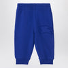 Burberry Electric blue jogging trousers with EKD logo