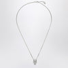Alexander McQueen Skull necklace in palladium