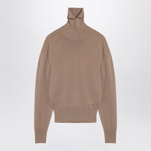  Burberry Beige wool turtleneck sweater