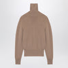 Burberry Beige wool turtleneck sweater