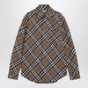 Burberry Beige Check Cotton Shirt