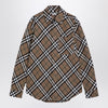 Burberry Beige Check Cotton Shirt