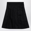 Burberry Black cotton-blend skirt