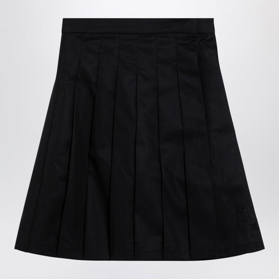 Burberry Black cotton-blend skirt