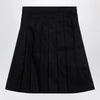Burberry Black cotton-blend skirt