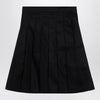 Burberry Black cotton-blend skirt