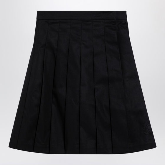 Burberry Black cotton-blend skirt
