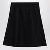 Burberry Black cotton-blend skirt