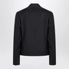 GUCCI Dark grey jacket in wool gabardine