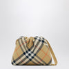 Burberry Beige soft bag Check pattern
