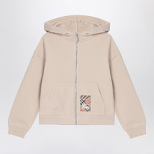  Burberry Light beige zipped sweatshirt