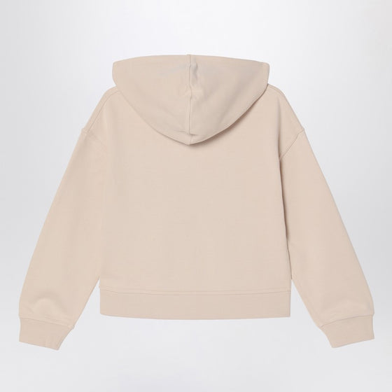 Burberry Light beige zipped sweatshirt