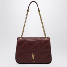  Saint Laurent Medium Jamie 4.3 bag in leather Dark Burgundy