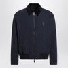 Burberry Quilted Jacket Navy Blue in Nylon