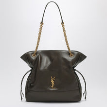  Saint Laurent Brown leather shopping bag Jamie
