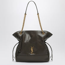 Saint Laurent Brown leather shopping bag Jamie
