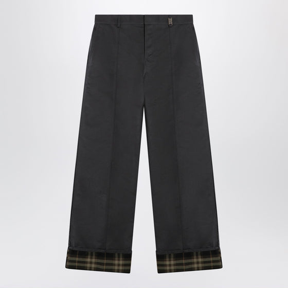 Burberry Ash coloured trousers with lapels