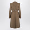 Burberry Beige single-breasted wool coat