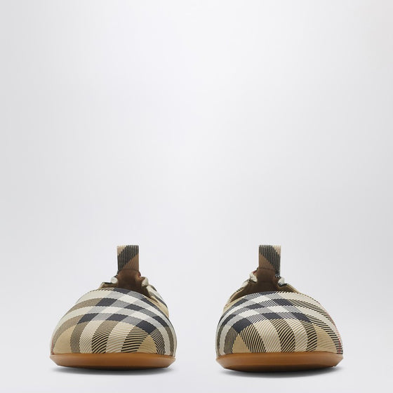 Burberry Ballerina beige Check pattern