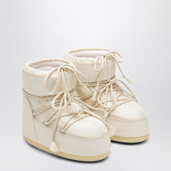 Moon Boot Icon Low boots in cream nylon